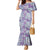 Mele Kalikimaka Hawaii Christmas Family Matching Mermaid Dress and Hawaiian Shirt Poni Seamless Floral Motif - Polynesian Pride