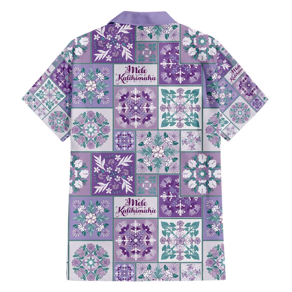 Mele Kalikimaka Hawaii Christmas Family Matching Off Shoulder Maxi Dress and Hawaiian Shirt Poni Seamless Floral Motif - Polynesian Pride