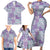 Mele Kalikimaka Hawaii Christmas Family Matching Short Sleeve Bodycon Dress and Hawaiian Shirt Poni Seamless Floral Motif - Polynesian Pride