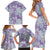 Mele Kalikimaka Hawaii Christmas Family Matching Short Sleeve Bodycon Dress and Hawaiian Shirt Poni Seamless Floral Motif - Polynesian Pride