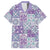 Mele Kalikimaka Hawaii Christmas Family Matching Summer Maxi Dress and Hawaiian Shirt Poni Seamless Floral Motif - Polynesian Pride