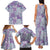 Mele Kalikimaka Hawaii Christmas Family Matching Tank Maxi Dress and Hawaiian Shirt Poni Seamless Floral Motif - Polynesian Pride