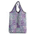 Mele Kalikimaka Hawaii Christmas Grocery Bag Poni Seamless Floral Motif - Polynesian Pride