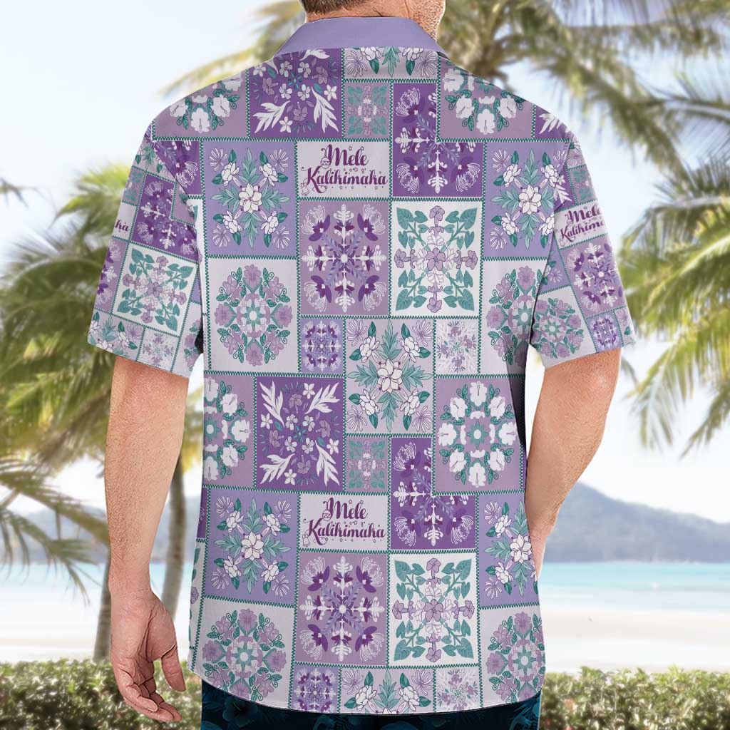 Mele Kalikimaka Hawaii Christmas Hawaiian Shirt Poni Seamless Floral Motif - Polynesian Pride