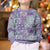 Mele Kalikimaka Hawaii Christmas Kid Ugly Christmas Sweater Poni Seamless Floral Motif - Polynesian Pride