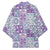 Mele Kalikimaka Hawaii Christmas Kimono Poni Seamless Floral Motif - Polynesian Pride