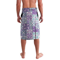 Mele Kalikimaka Hawaii Christmas Lavalava Poni Seamless Floral Motif - Polynesian Pride