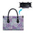 Mele Kalikimaka Hawaii Christmas Leather Bag Poni Seamless Floral Motif - Polynesian Pride