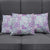Mele Kalikimaka Hawaii Christmas Pillow Cover Poni Seamless Floral Motif - Polynesian Pride
