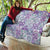 Mele Kalikimaka Hawaii Christmas Quilt Poni Seamless Floral Motif - Polynesian Pride