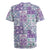 Mele Kalikimaka Hawaii Christmas Rugby Jersey Poni Seamless Floral Motif - Polynesian Pride