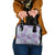 Mele Kalikimaka Hawaii Christmas Shoulder Handbag Poni Seamless Floral Motif - Polynesian Pride