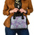 Mele Kalikimaka Hawaii Christmas Shoulder Handbag Poni Seamless Floral Motif - Polynesian Pride
