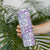 Mele Kalikimaka Hawaii Christmas Skinny Tumbler Poni Seamless Floral Motif - Polynesian Pride
