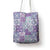 Mele Kalikimaka Hawaii Christmas Tote Bag Poni Seamless Floral Motif - Polynesian Pride