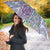 Mele Kalikimaka Hawaii Christmas Umbrella Poni Seamless Floral Motif - Polynesian Pride