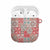 Mele Kalikimaka Hawaii Christmas AirPods Case Ulaula Seamless Floral Motif - Polynesian Pride