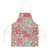 Mele Kalikimaka Hawaii Christmas Apron Ulaula Seamless Floral Motif - Polynesian Pride