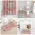Mele Kalikimaka Hawaii Christmas Bathroom Set Ulaula Seamless Floral Motif - Polynesian Pride