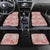 Mele Kalikimaka Hawaii Christmas Car Mats Ulaula Seamless Floral Motif - Polynesian Pride
