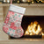 Mele Kalikimaka Hawaii Christmas Stocking Ulaula Seamless Floral Motif - Polynesian Pride