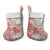 Mele Kalikimaka Hawaii Christmas Stocking Ulaula Seamless Floral Motif - Polynesian Pride