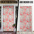 Mele Kalikimaka Hawaii Christmas Door Cover Ulaula Seamless Floral Motif - Polynesian Pride