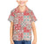 Mele Kalikimaka Hawaii Christmas Family Matching Mermaid Dress and Hawaiian Shirt Ulaula Seamless Floral Motif - Polynesian Pride