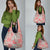 Mele Kalikimaka Hawaii Christmas Grocery Bag Ulaula Seamless Floral Motif - Polynesian Pride