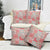 Mele Kalikimaka Hawaii Christmas Pillow Cover Ulaula Seamless Floral Motif - Polynesian Pride