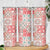 Mele Kalikimaka Hawaii Christmas Skinny Tumbler Ulaula Seamless Floral Motif - Polynesian Pride