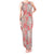 Mele Kalikimaka Hawaii Christmas Tank Maxi Dress Ulaula Seamless Floral Motif - Polynesian Pride
