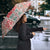 Mele Kalikimaka Hawaii Christmas Umbrella Ulaula Seamless Floral Motif - Polynesian Pride