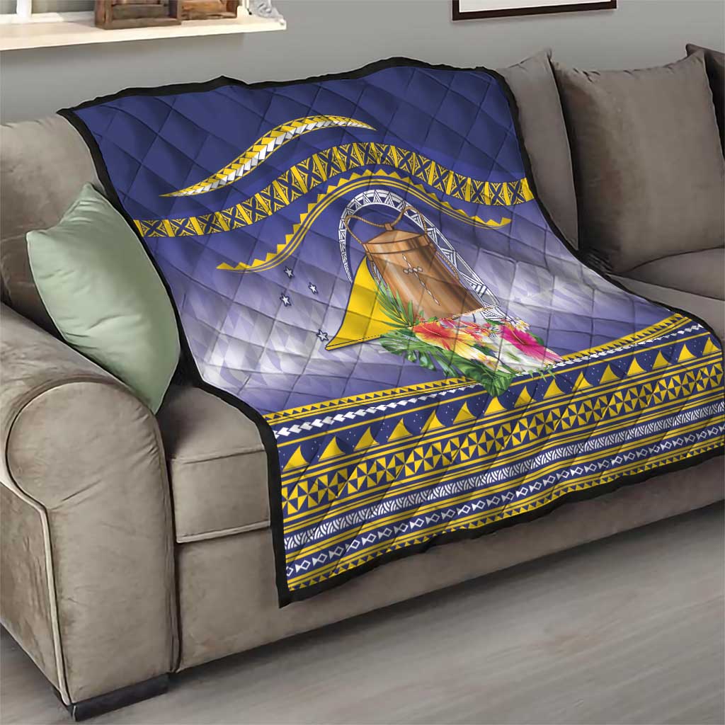 Tokelau Tuluma Quilt Polynesian Tropical Flowers