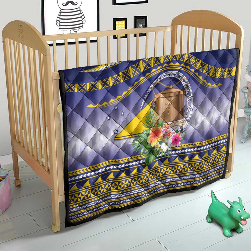 Tokelau Tuluma Quilt Polynesian Tropical Flowers