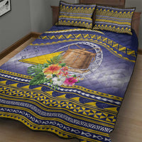 Tokelau Tuluma Quilt Bed Set Polynesian Tropical Flowers LT9 - Polynesian Pride