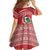 Wallis et Futuna Kingfisher Family Matching Off The Shoulder Long Sleeve Dress and Hawaiian Shirt Polynesian Tropical Flowers