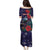 Tui Meri Kirihimete Personalised Puletasi Pohutukawa Flowers Blue Motif - Polynesian Pride