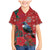 Tui Meri Kirihimete Personalised Family Matching Mermaid Dress and Hawaiian Shirt Pohutukawa Flowers Red Motif - Polynesian Pride