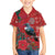 Tui Meri Kirihimete Personalised Family Matching Puletasi and Hawaiian Shirt Pohutukawa Flowers Red Motif - Polynesian Pride
