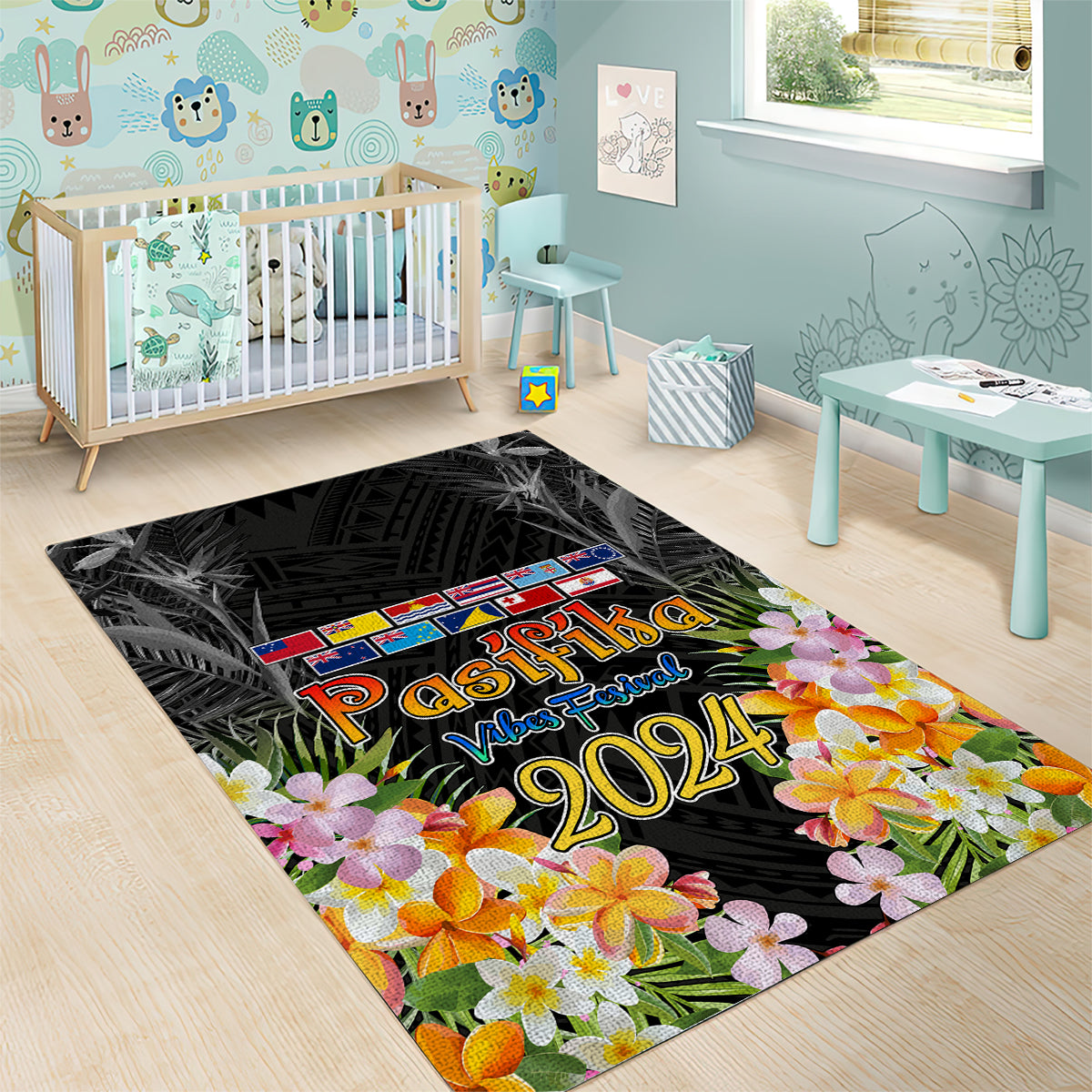 Pasifika Vibes Festival 2024 Auckland Area Rug