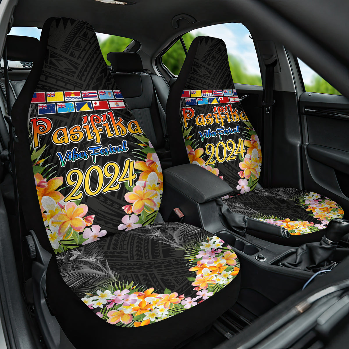 Pasifika Vibes Festival 2024 Auckland Car Seat Cover