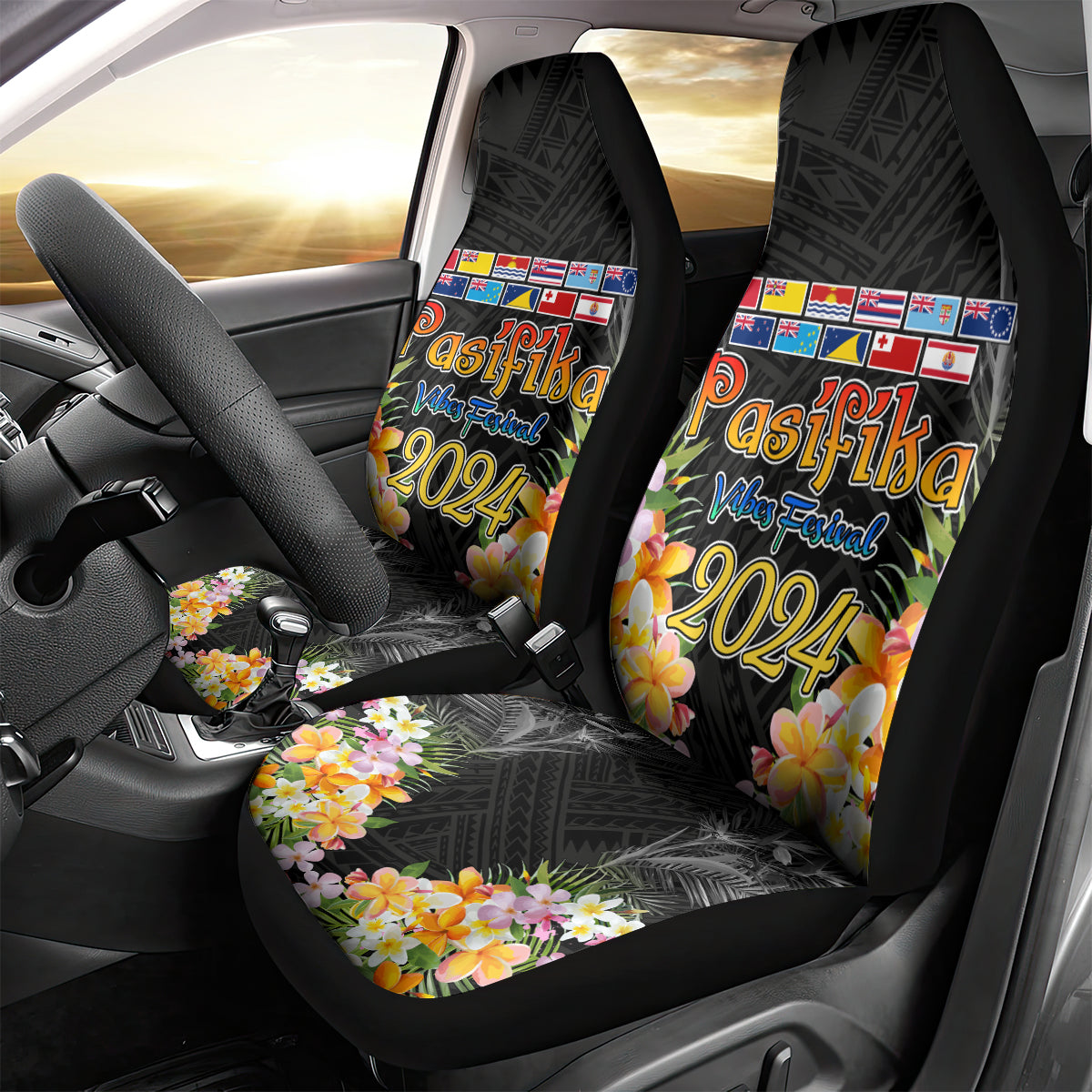Pasifika Vibes Festival 2024 Auckland Car Seat Cover