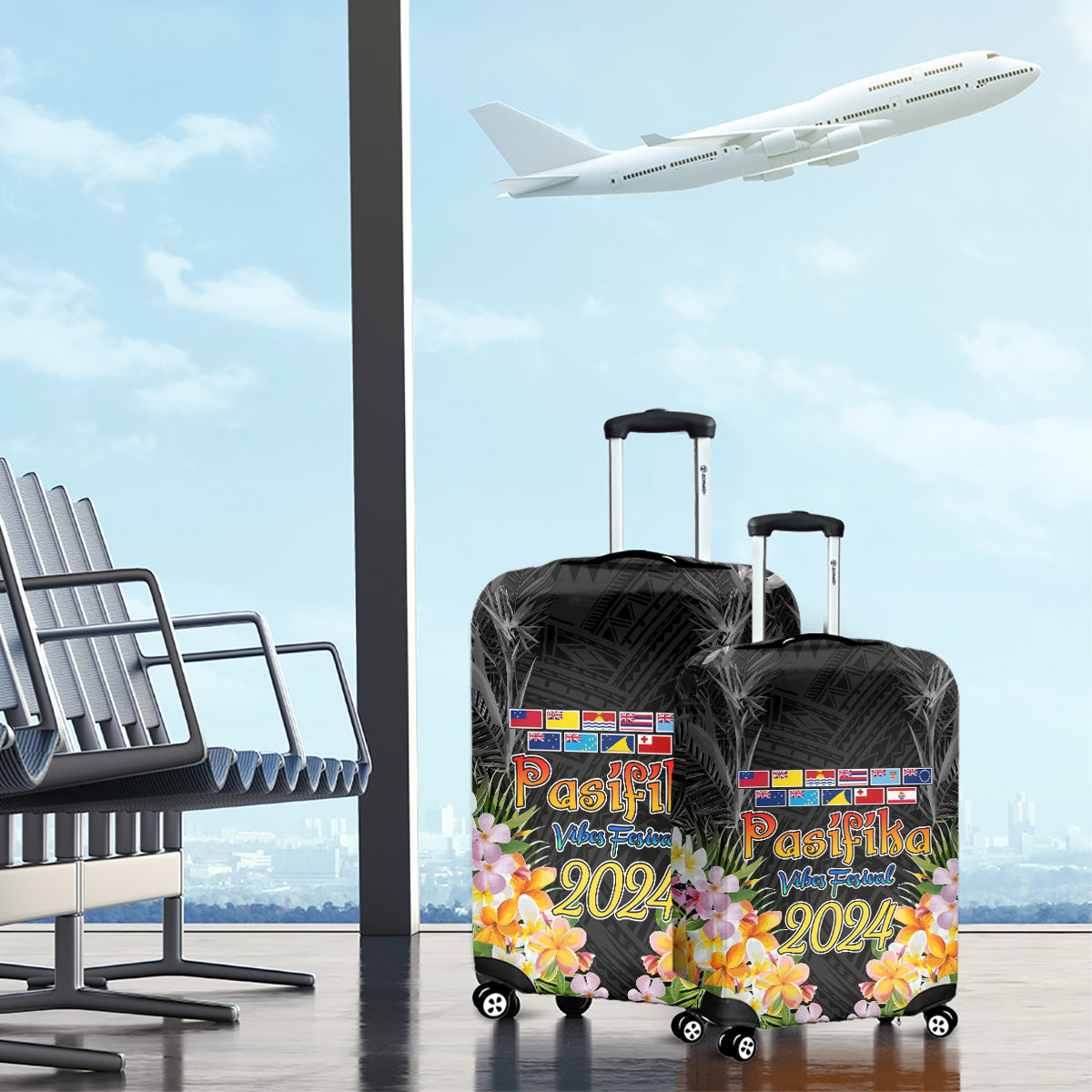 Pasifika Vibes Festival 2024 Auckland Luggage Cover LT9 - Polynesian Pride