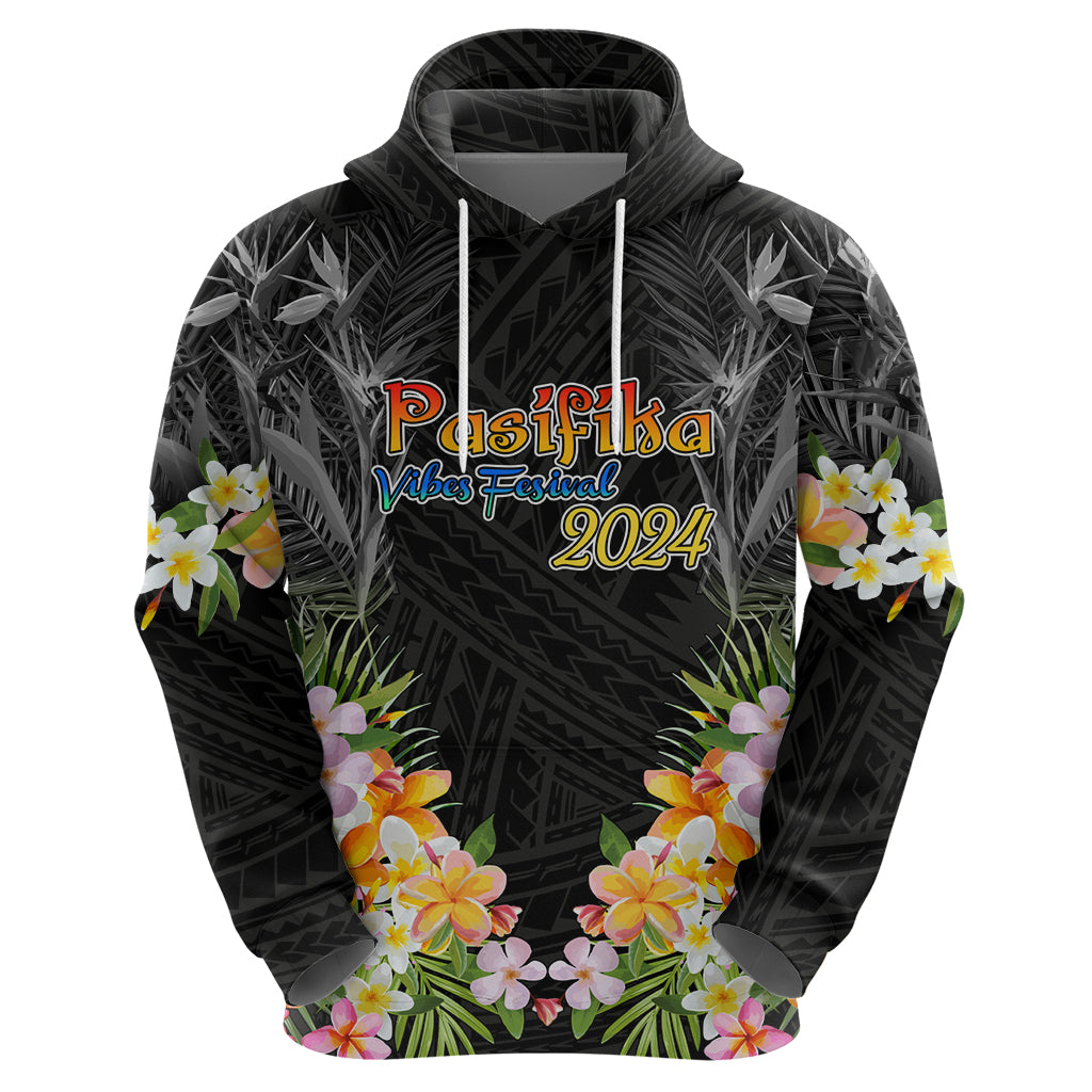 Pasifika Vibes Festival 2024 Auckland Zip Hoodie LT9 - Polynesian Pride