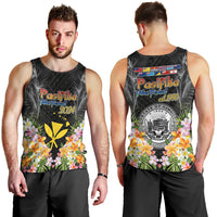 Pasifika Vibes Festival 2024 Men Tank Top Kanaka Maoli With Hawaiian Islands LT9 - Polynesian Pride