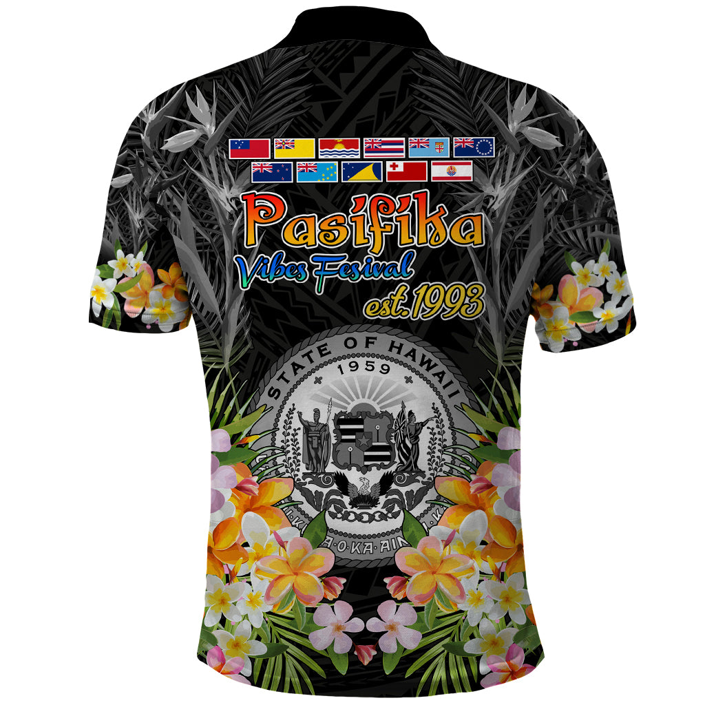 Pasifika Vibes Festival 2024 Polo Shirt Kanaka Maoli With Hawaiian Islands LT9 - Polynesian Pride