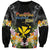 Pasifika Vibes Festival 2024 Sweatshirt Kanaka Maoli With Hawaiian Islands LT9 Unisex Black - Polynesian Pride