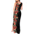 Hawaii Tropical Flowers Tribal Pattern Tank Maxi Dress No6 LT9 - Polynesian Pride