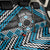 Personalised Aotearoa Niho Taniwha Motif Back Car Seat Cover Blue Style